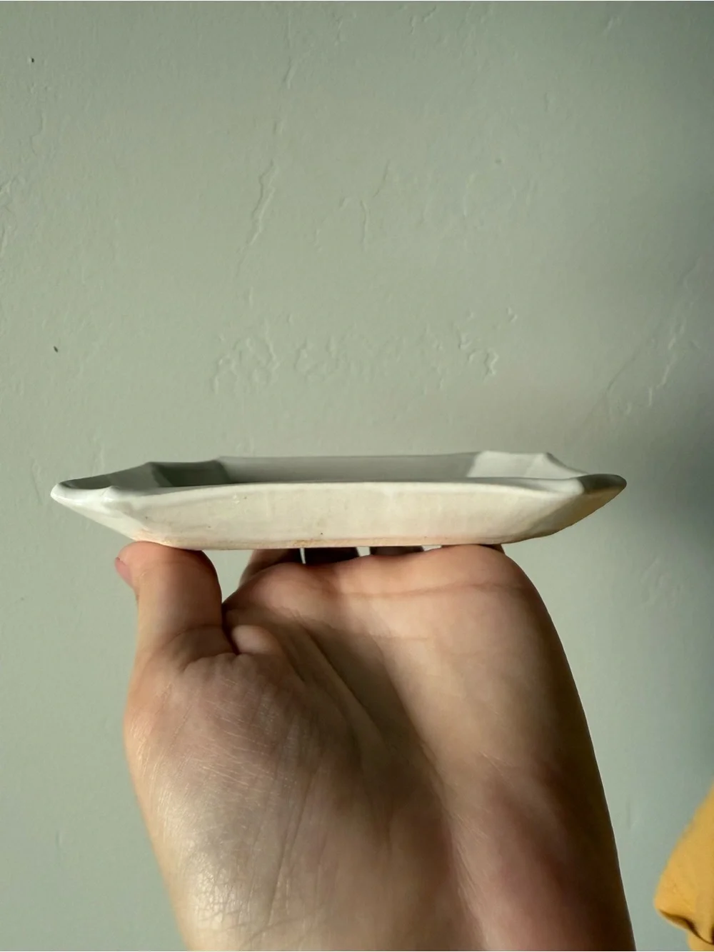 Handmade Lavender Ceramic Jewelry Trinket Tray